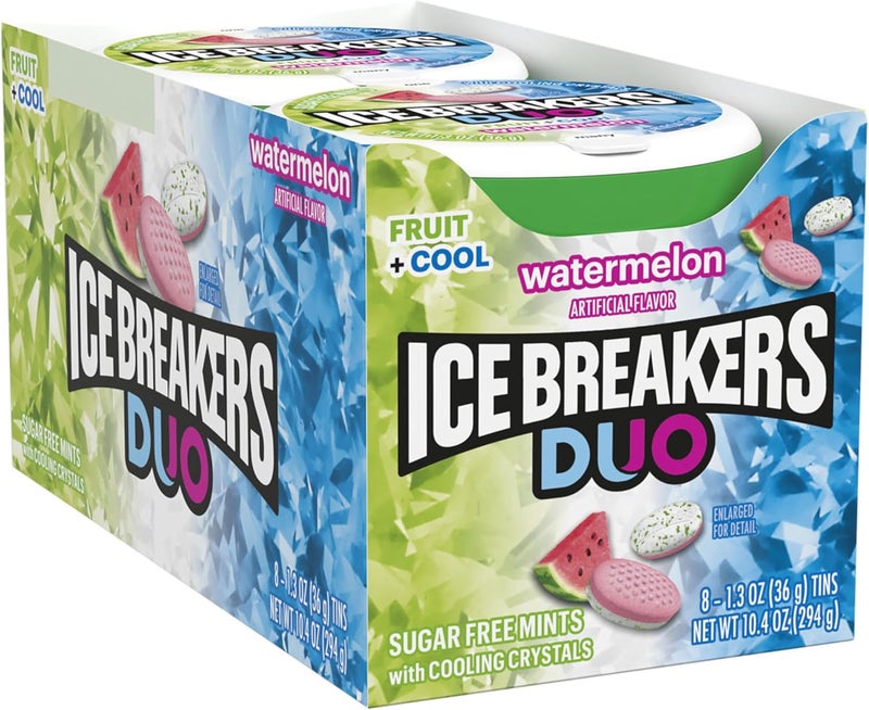 ICE BREAKERS Duo Watermelon Sugar Free Mints - Image 3